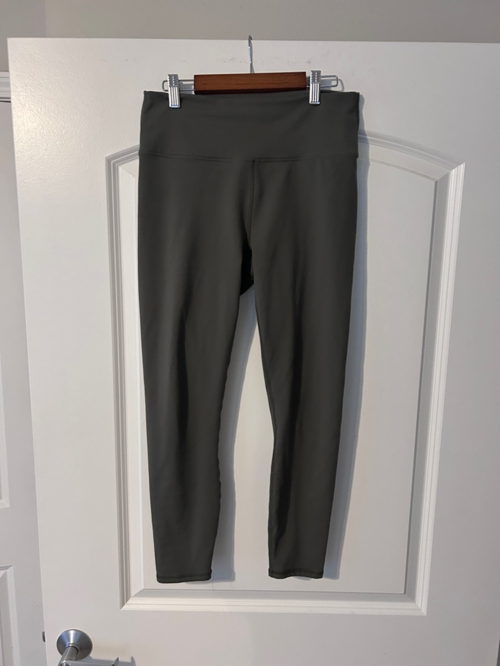 Fabletics power hold High-Waist Full-Length Leggings — Olive Green - Picture 1 of 3